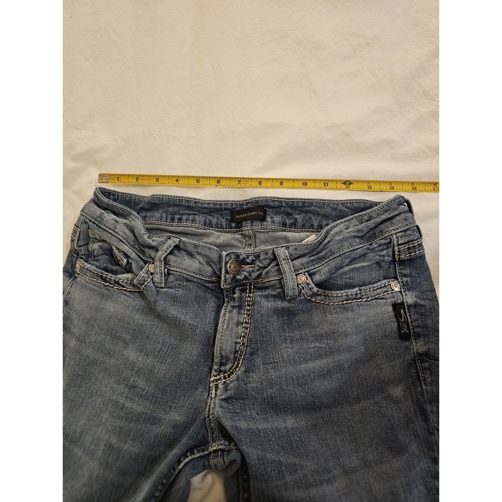 Silver Jeans Co Suki Slim Boot Jeans Women's W31 Dark Wash - Picture 5 of 9